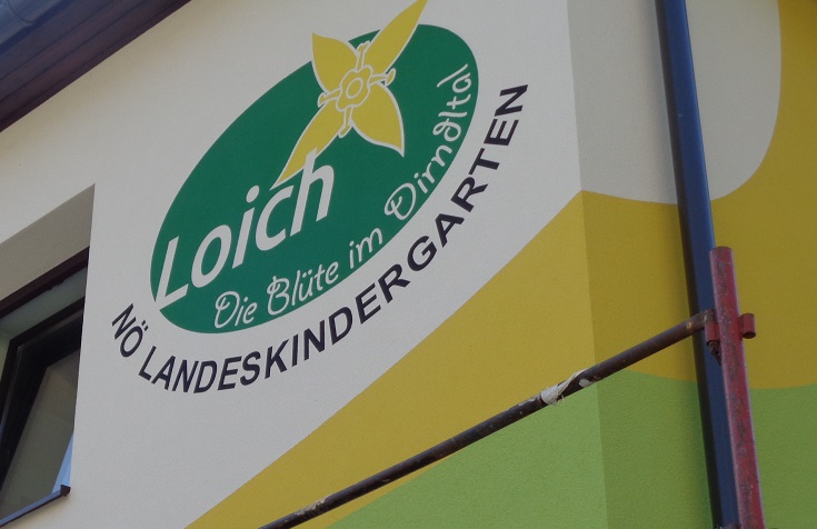 Kindergarten neue Fassade