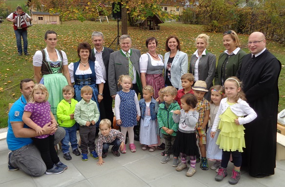 Kindergartenfest Gruppenbild