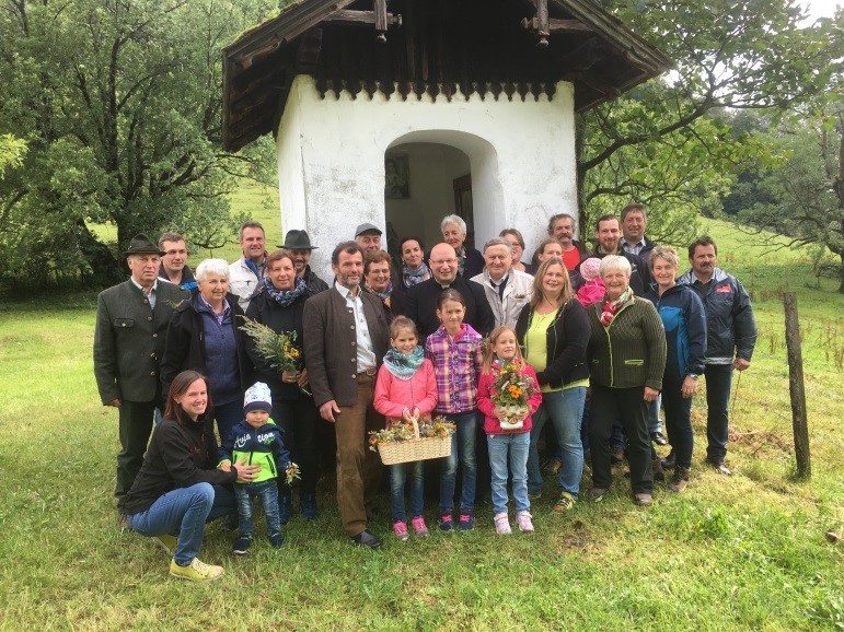 Kräuterweihe auf der Alm