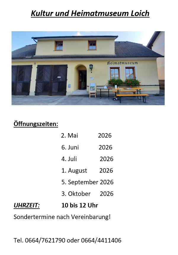heimatmuseum termine2026
